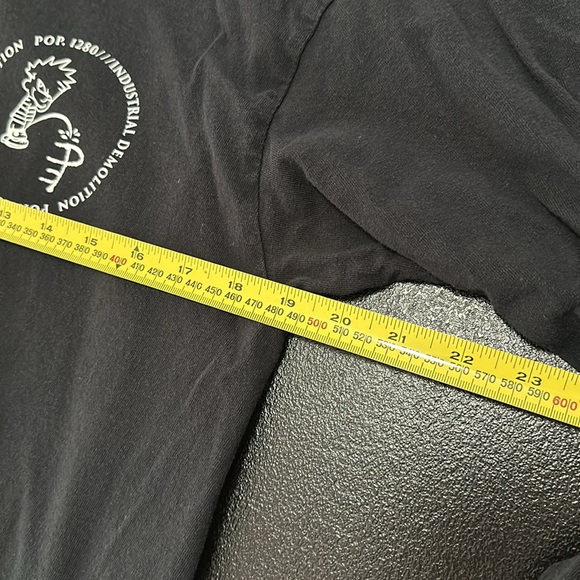 Industrial/Punk Pop. 1280 “Industrial Demolition” long sleeve, sleeve/backprint - Picture 7 of 8